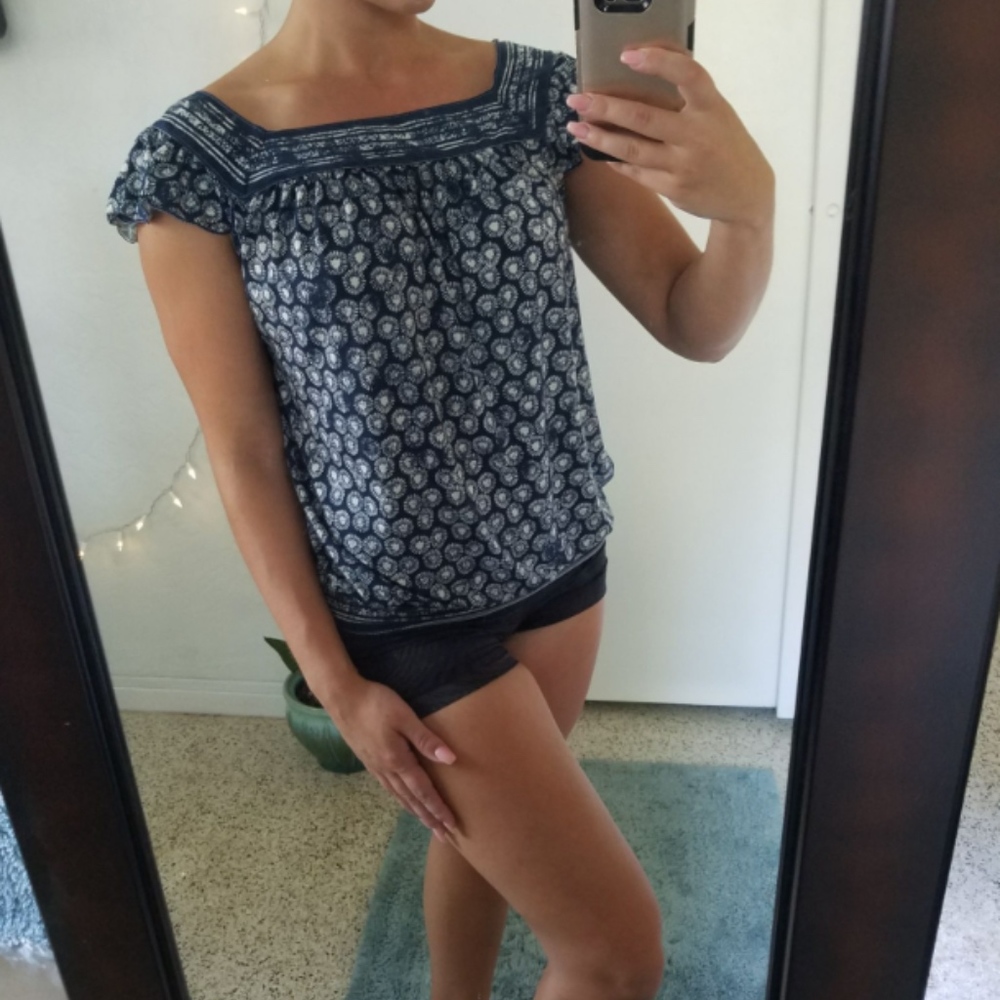 Floral Summer Blouse